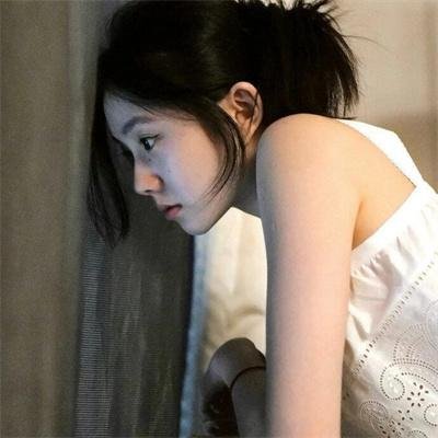 头发松散